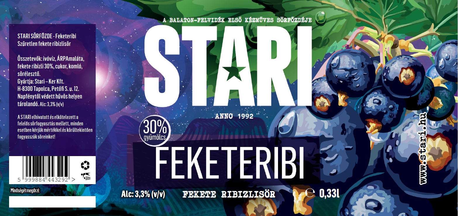 Stari Feketeribi - gyümölcssör adatlapja